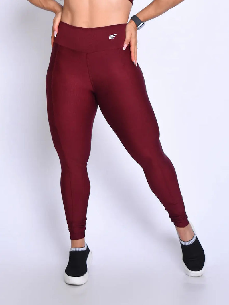 Kit 5 Calças Legging Com Bolso